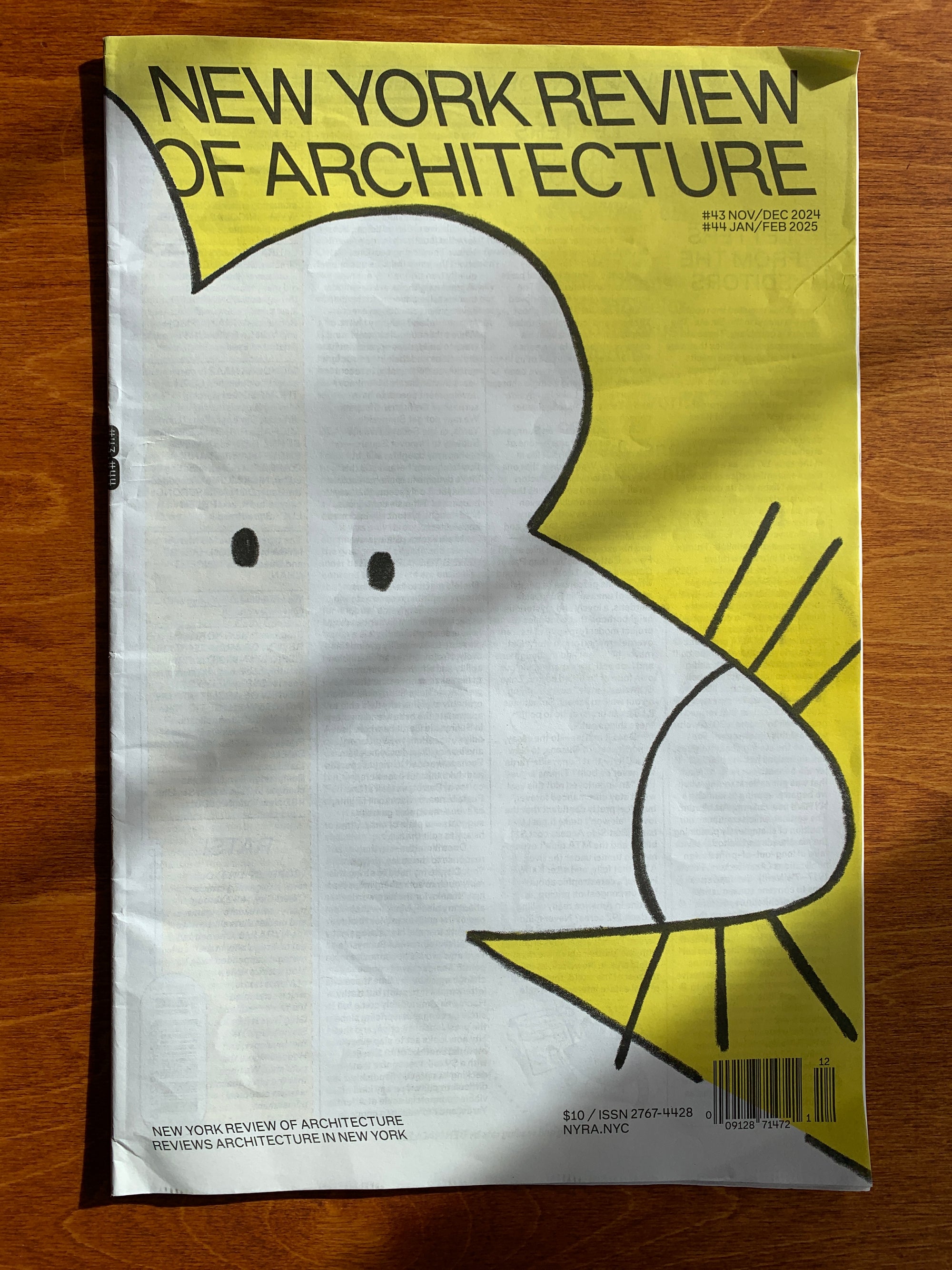 New York Review of Architecture #43 and #44 (Jan/Feb 2025)
