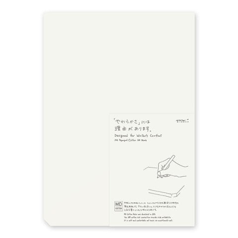 MD Notebook - PAPER PAD COTTON A4 - BLANK